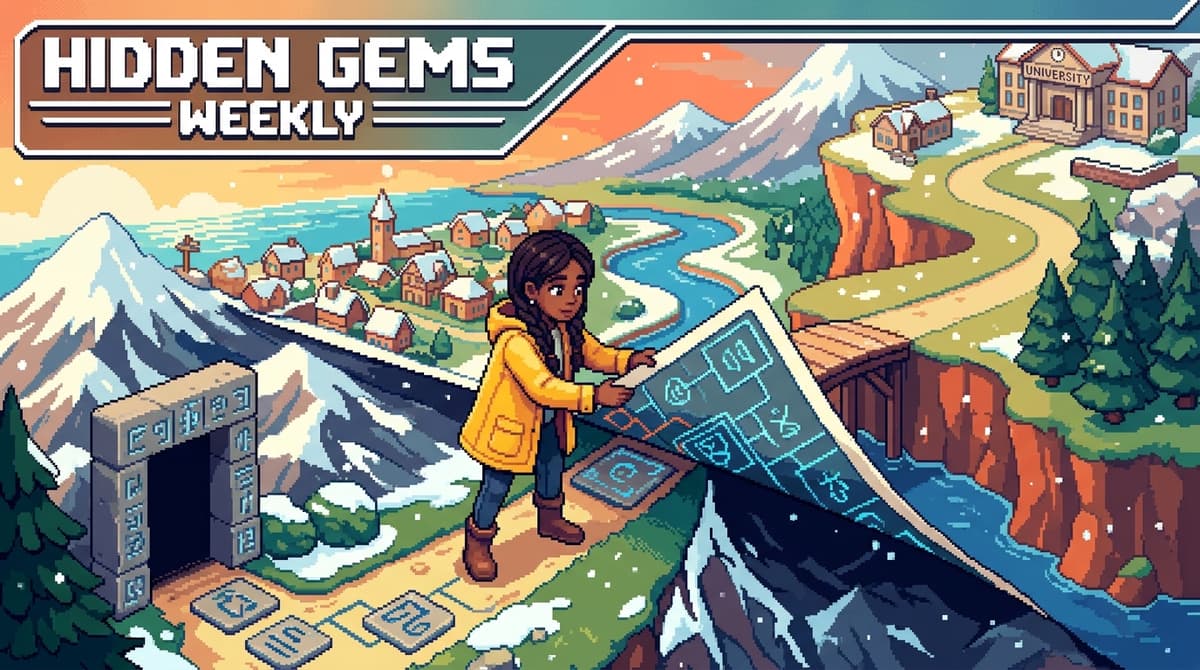 Editorial illustration for "The Cozy Puzzle Game Formula That Actually Works: Logic First, Atmosphere Second"