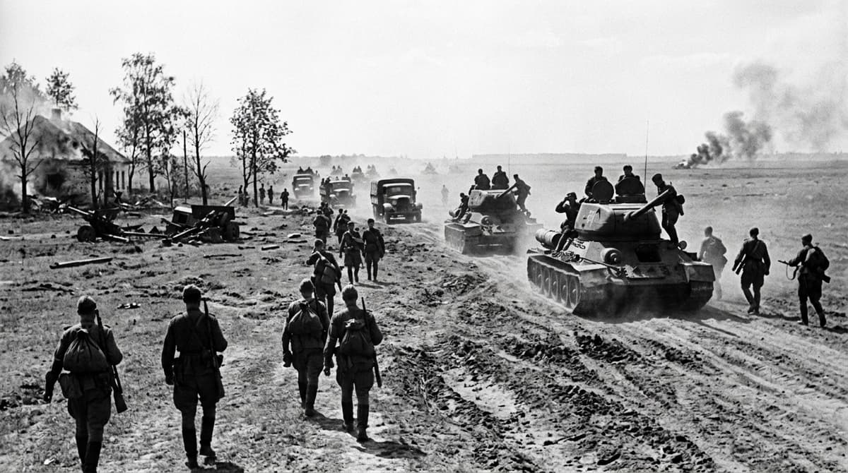 Hero image for "The Iron Ledger: Operation Bagration 1944 — the Soviet offensive that dwarfed D-Day and barely made Western textbooks"