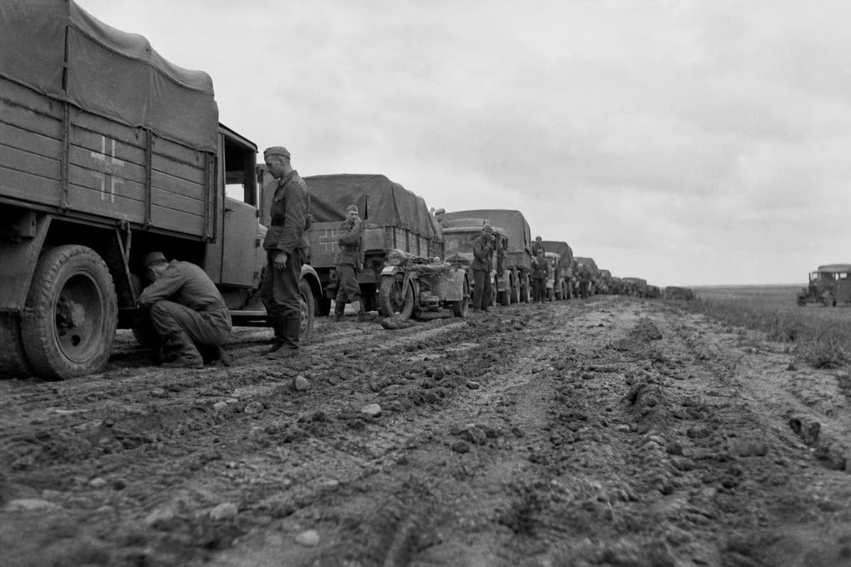 Hero image for "The Wehrmacht's Culmination Point: How German Logistics Doctrine Made Barbarossa's Collapse Structurally Inevitable"