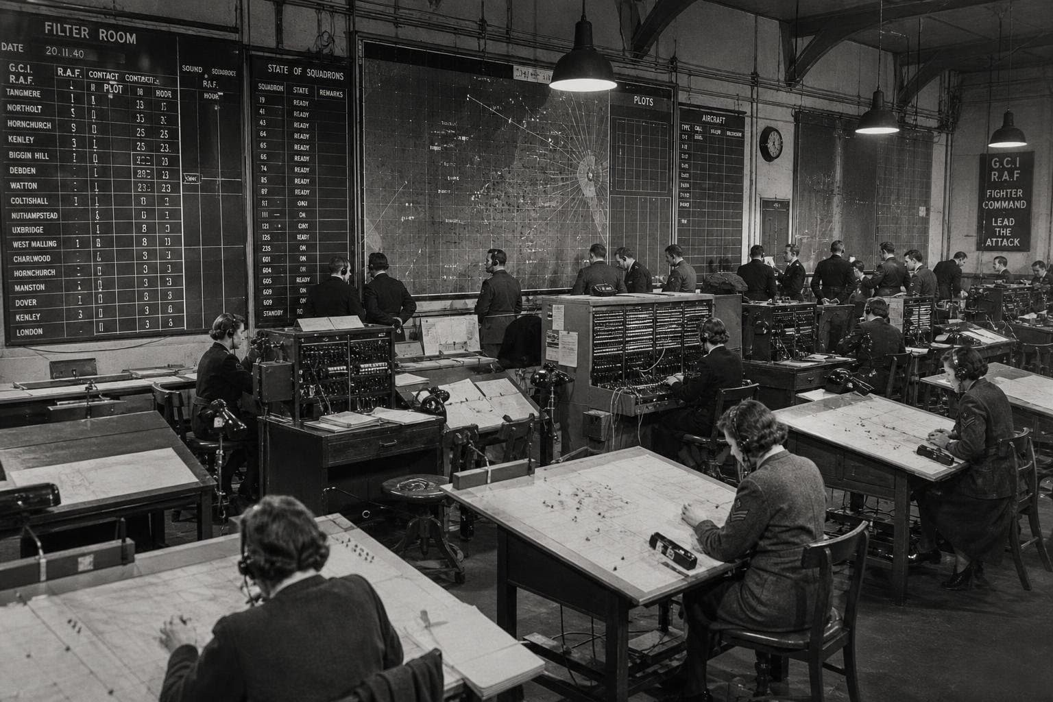 Hero image for "The Dowding System Won the Battle of Britain. Radar Was Just the Sensor."