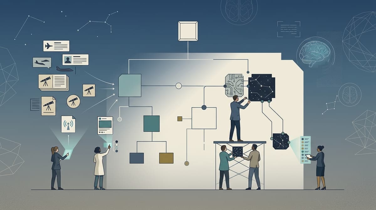 Editorial illustration for "The Infrastructure of Legitimacy Is Being Built Before the Evidence Arrives"