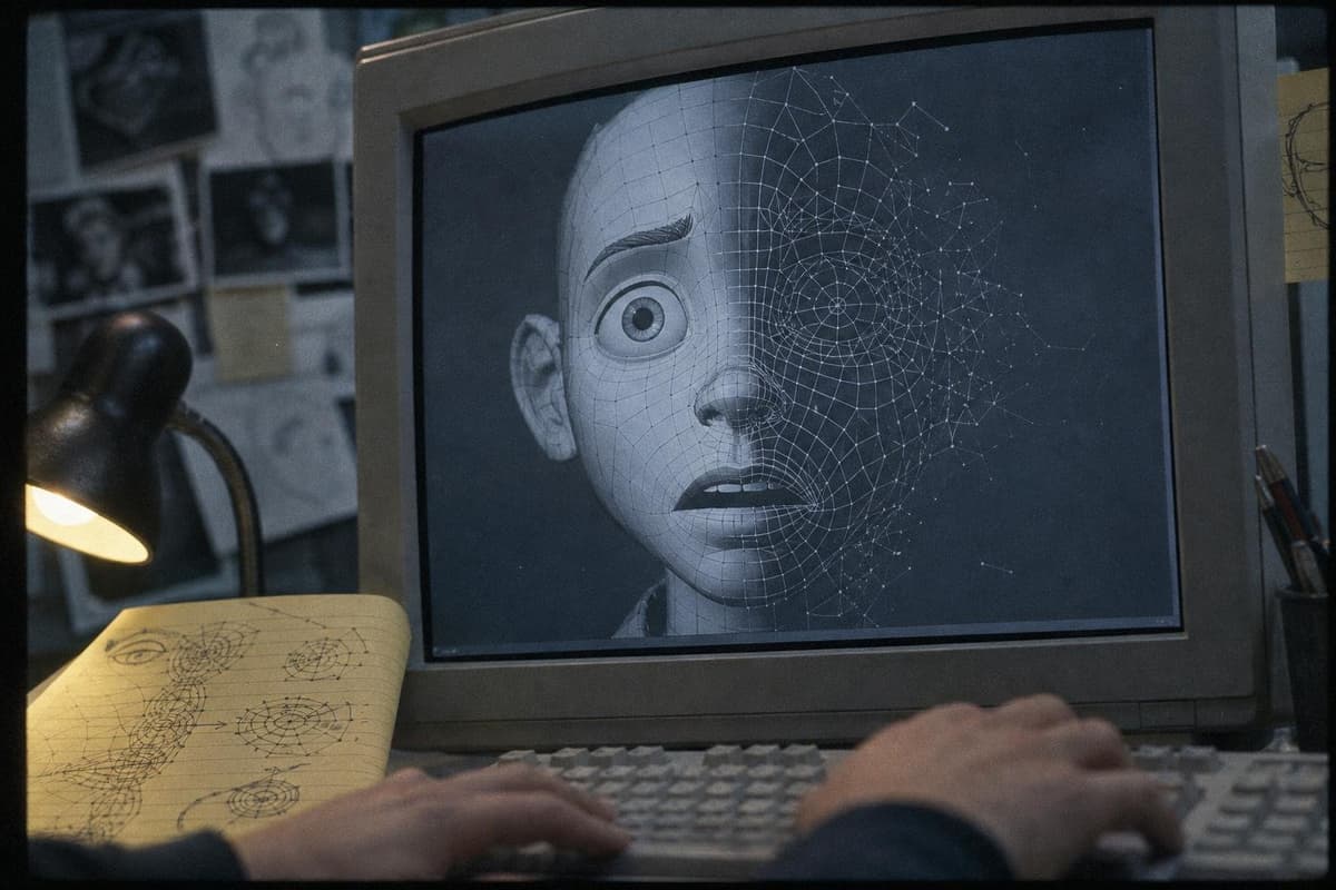 Hero image for "The Invisible Labor That Makes Animated Characters Move: Why Topology Still Beats the AI Shortcut"
