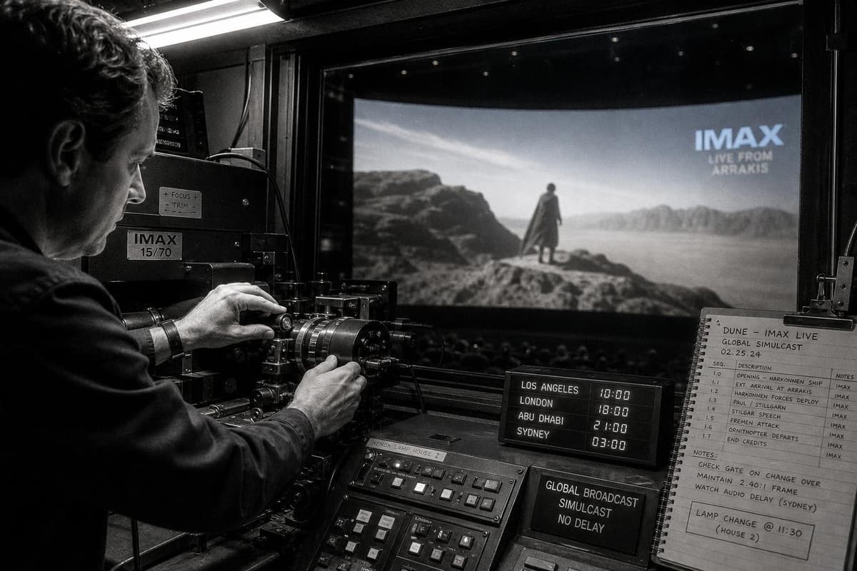 Hero image for "The IMAX Event Is the Argument: How Villeneuve Uses the Format as a Creative Statement"