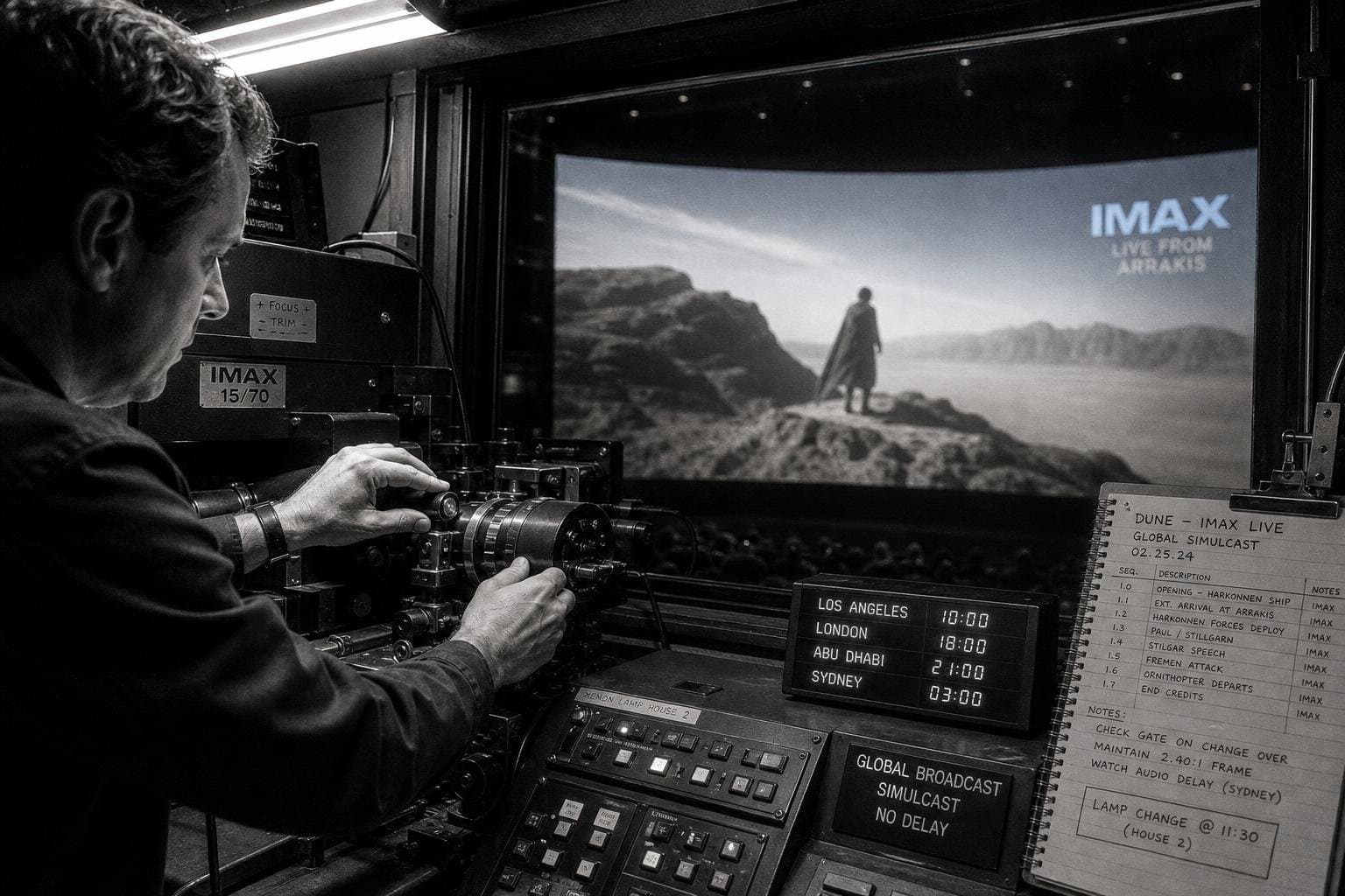 Hero image for "The IMAX Event Is the Argument: How Villeneuve Uses the Format as a Creative Statement"
