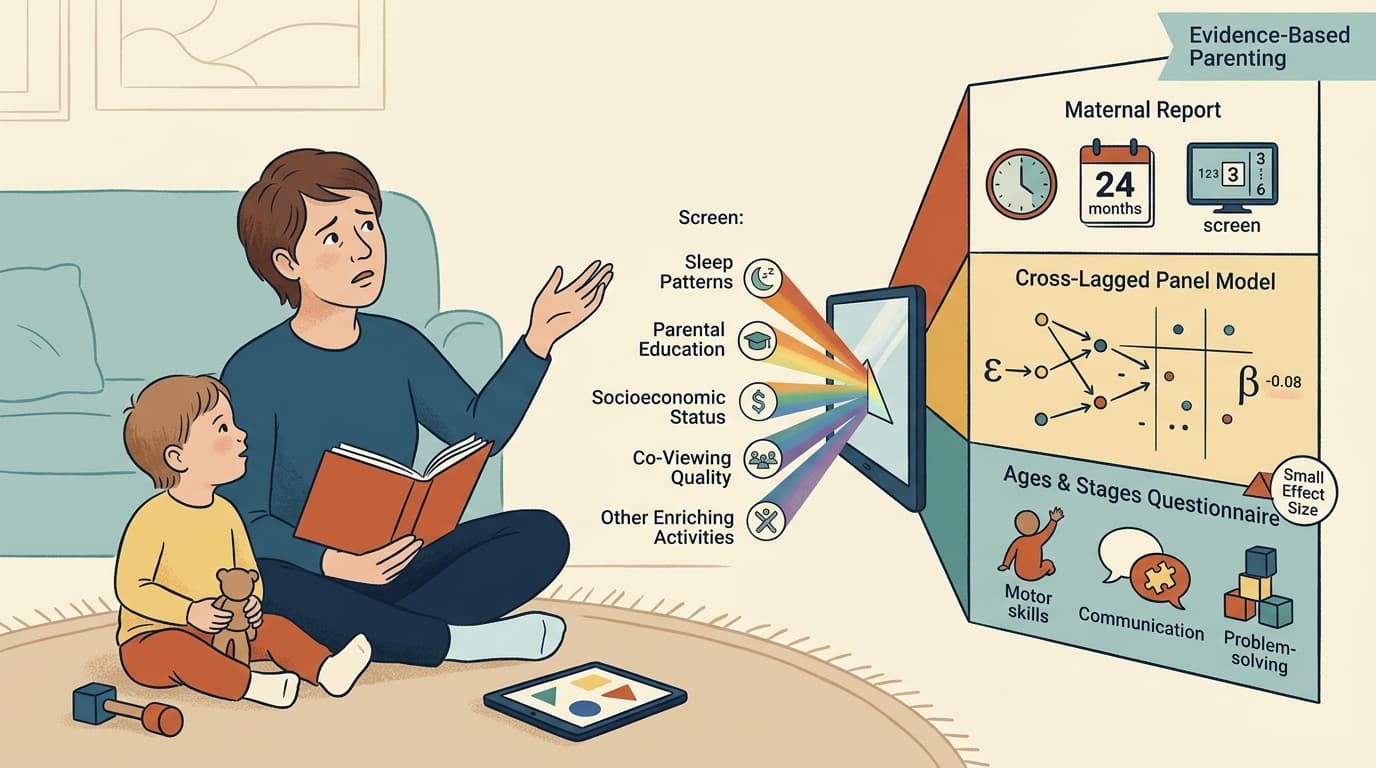 Editorial illustration for "The Screen Time Research Is Real — But It's Not Telling You What You Think"
