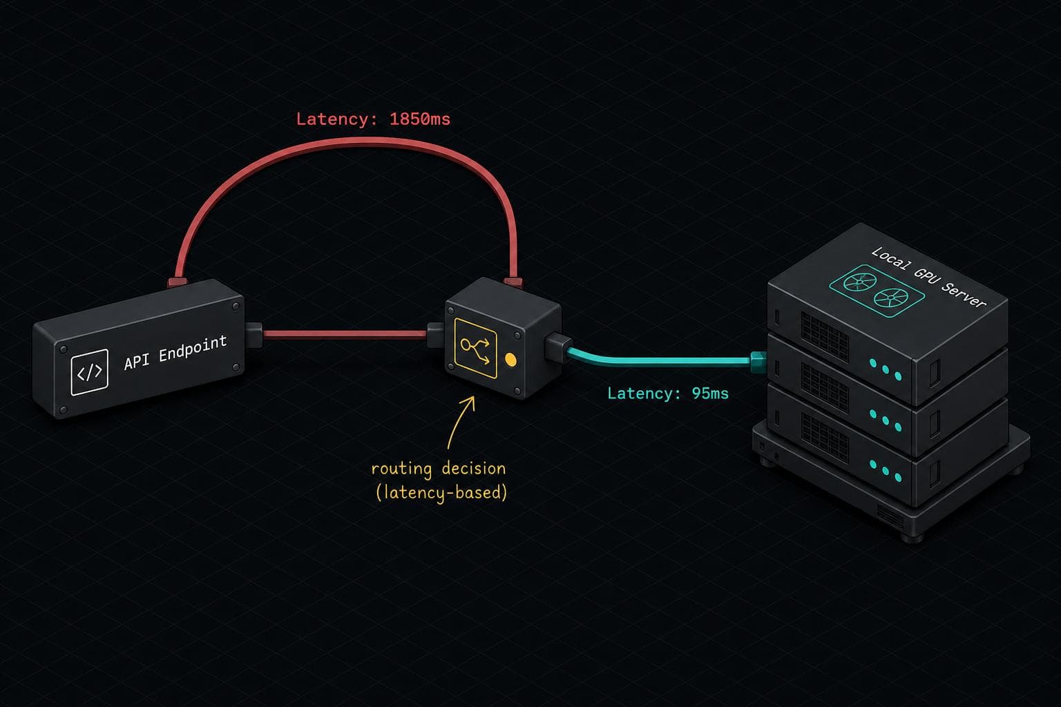 Hero image for "The Routing Decision You're Making Wrong: Local vs. API LLMs"