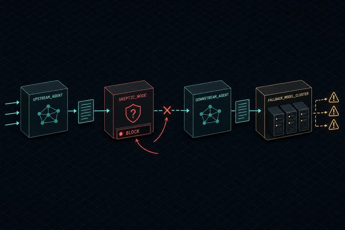Hero image for "Hallucination Detection Without a Skeptic Node Is Just Hope"