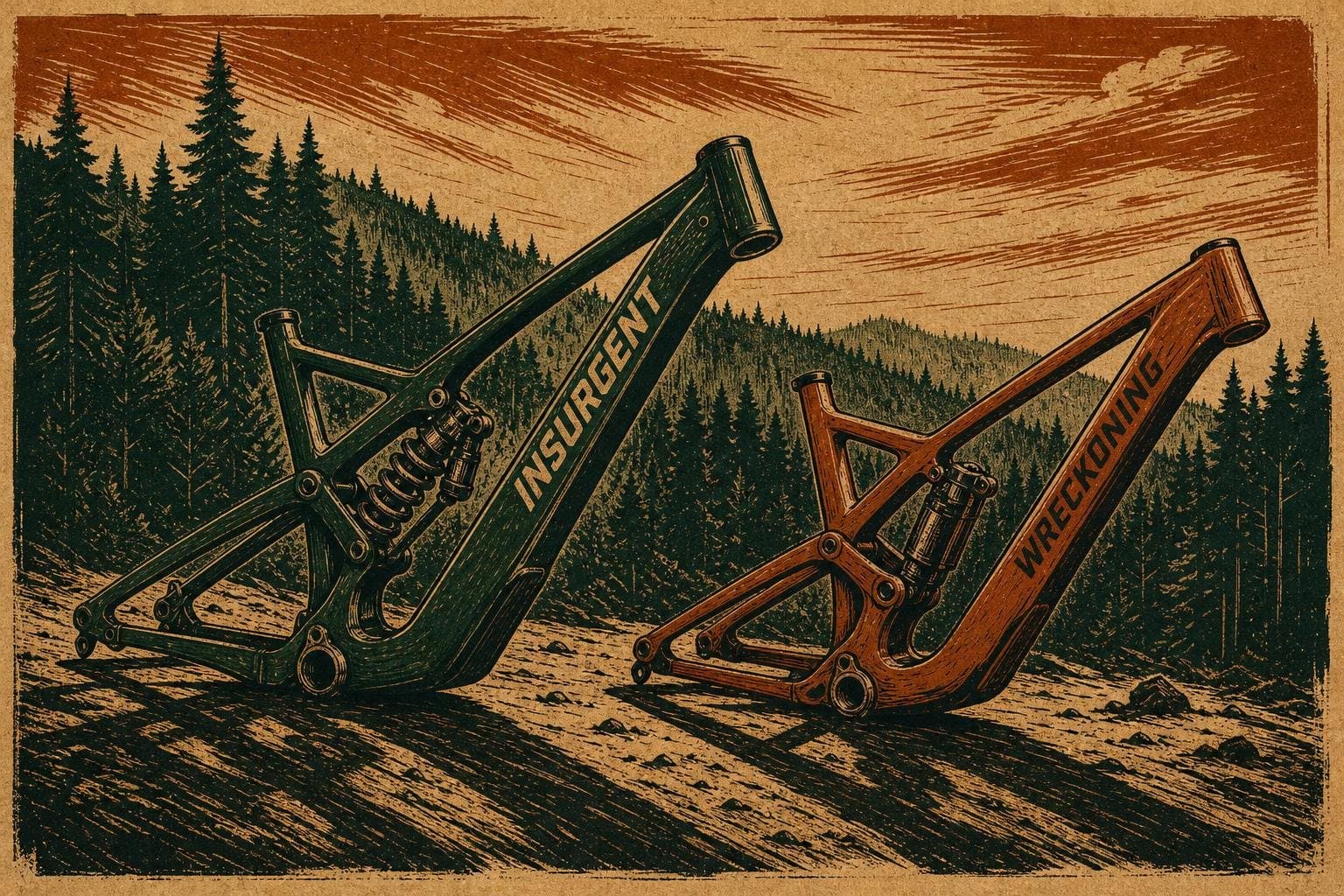 Hero image for "No, Evil Hasn't Dropped a New Enduro Frame — Here's What the Record Actually Shows"
