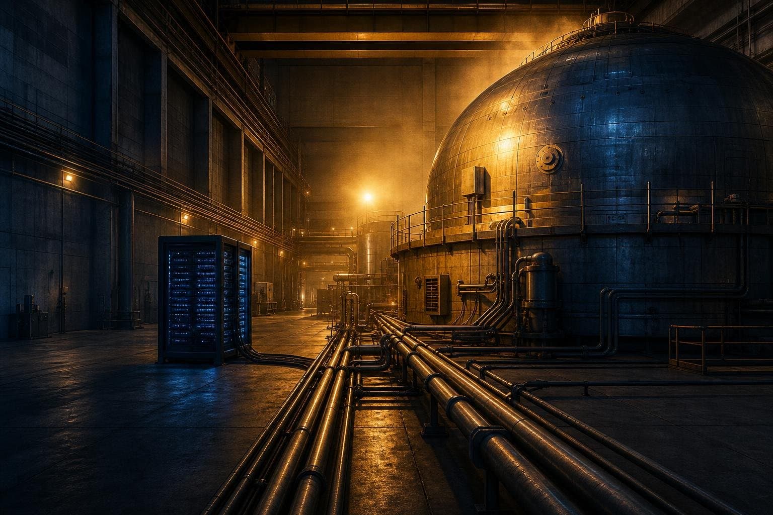 Hero image for "A Nuclear Reactor Just Powered an AI Chip. The Era Has a Start Date."