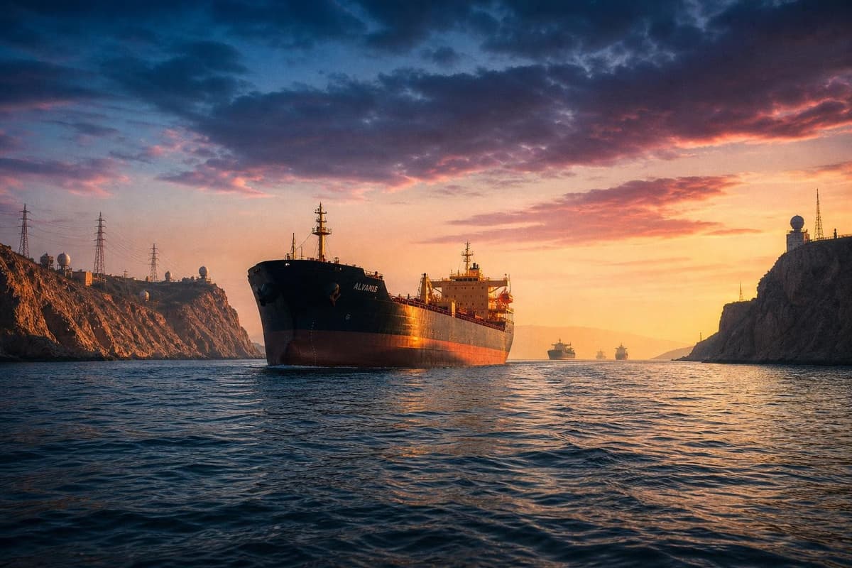 Hero image for "The Hormuz Squeeze Is the Grid's Best Argument"