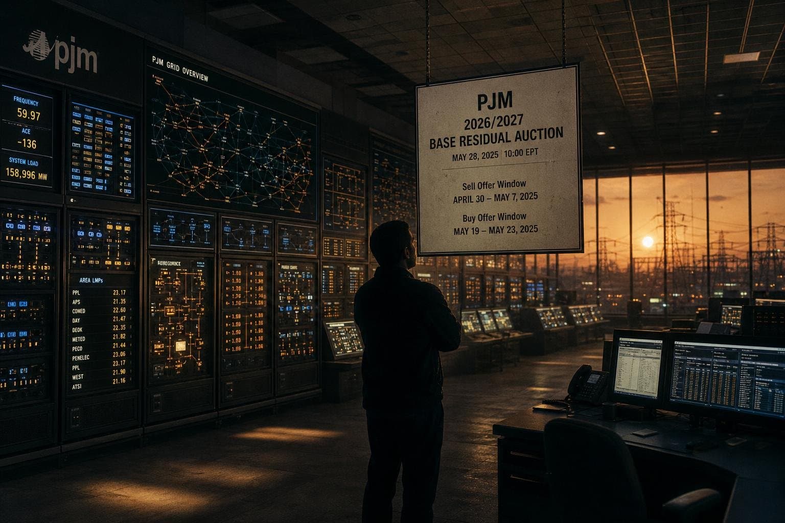 Hero image for "PJM's Capacity Auction Just Got Punted — and That's a Delay Tax on the Whole Grid"