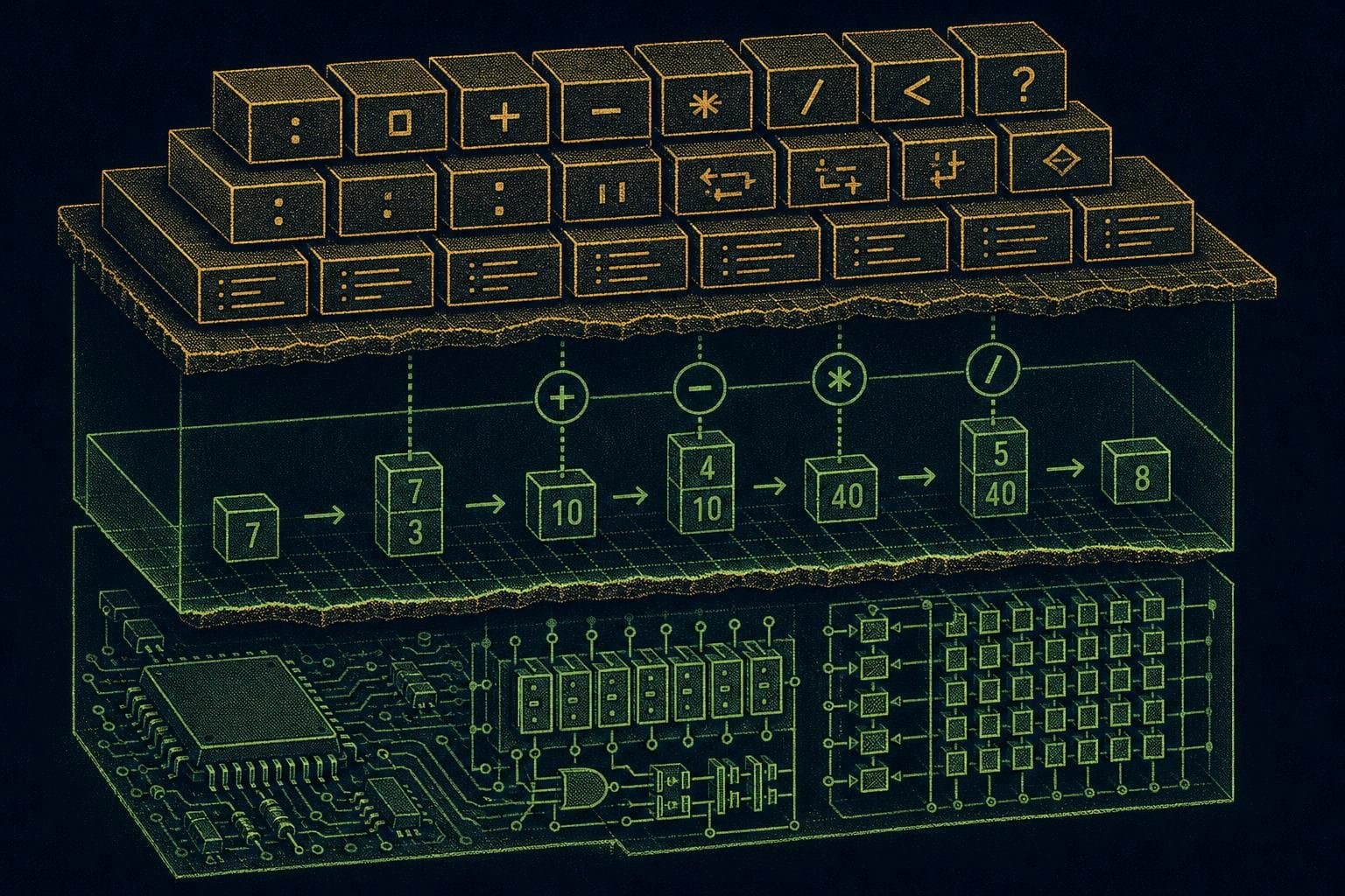 Hero image for "Forth's Stack Wasn't a Shortcut. It Was a Refusal to Let the Machine Lie to You."