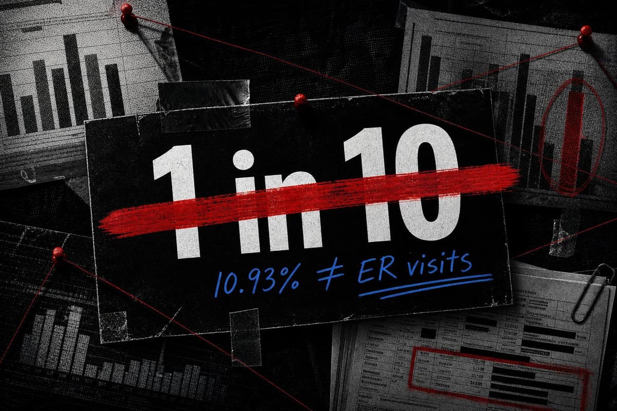 Hero image for "The "1 in 10" Mifepristone Stat Is Back. So Is the Same Broken Denominator."