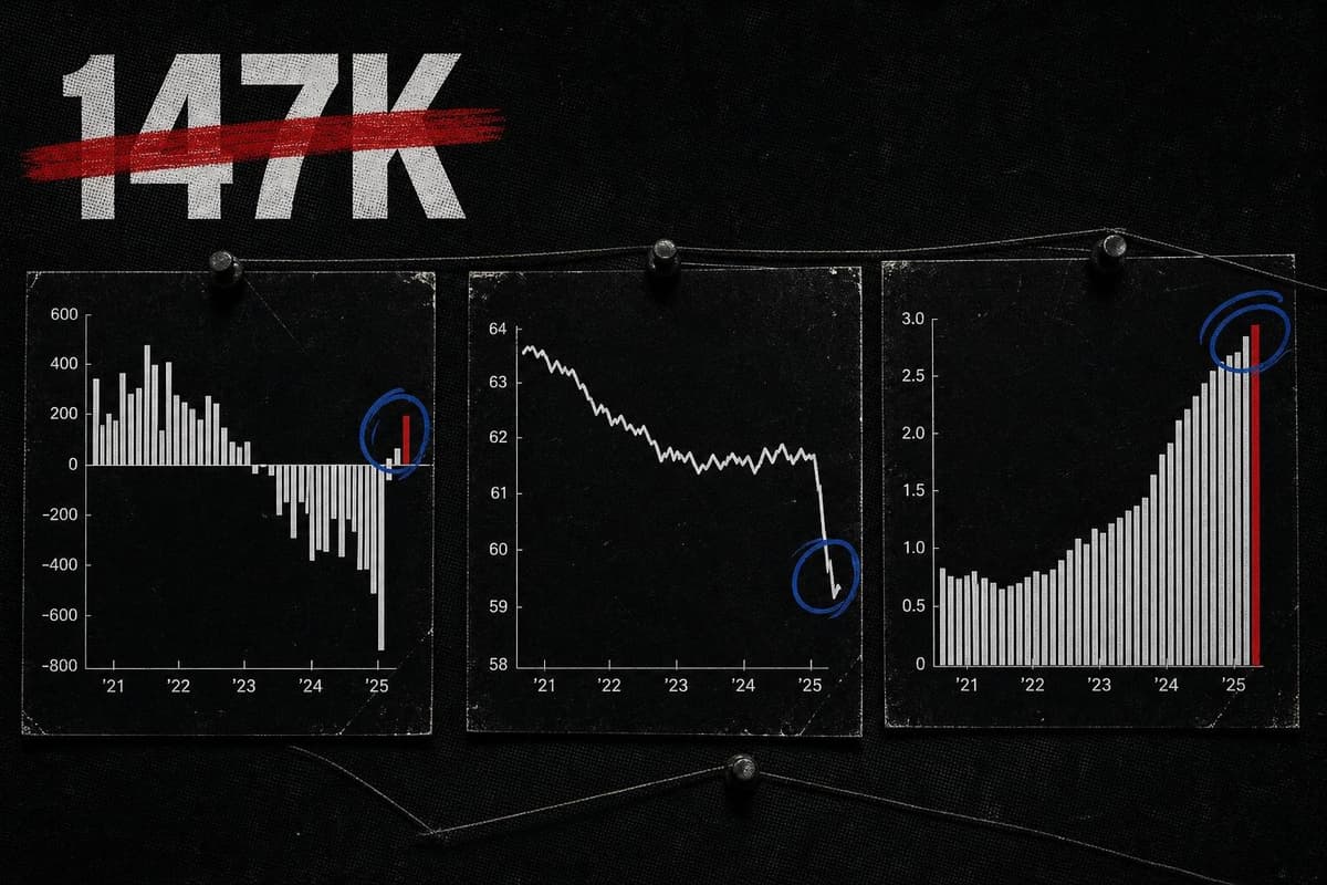Hero image for "The June Jobs Number Beat Expectations. The Internals Are Doing Something Stranger."