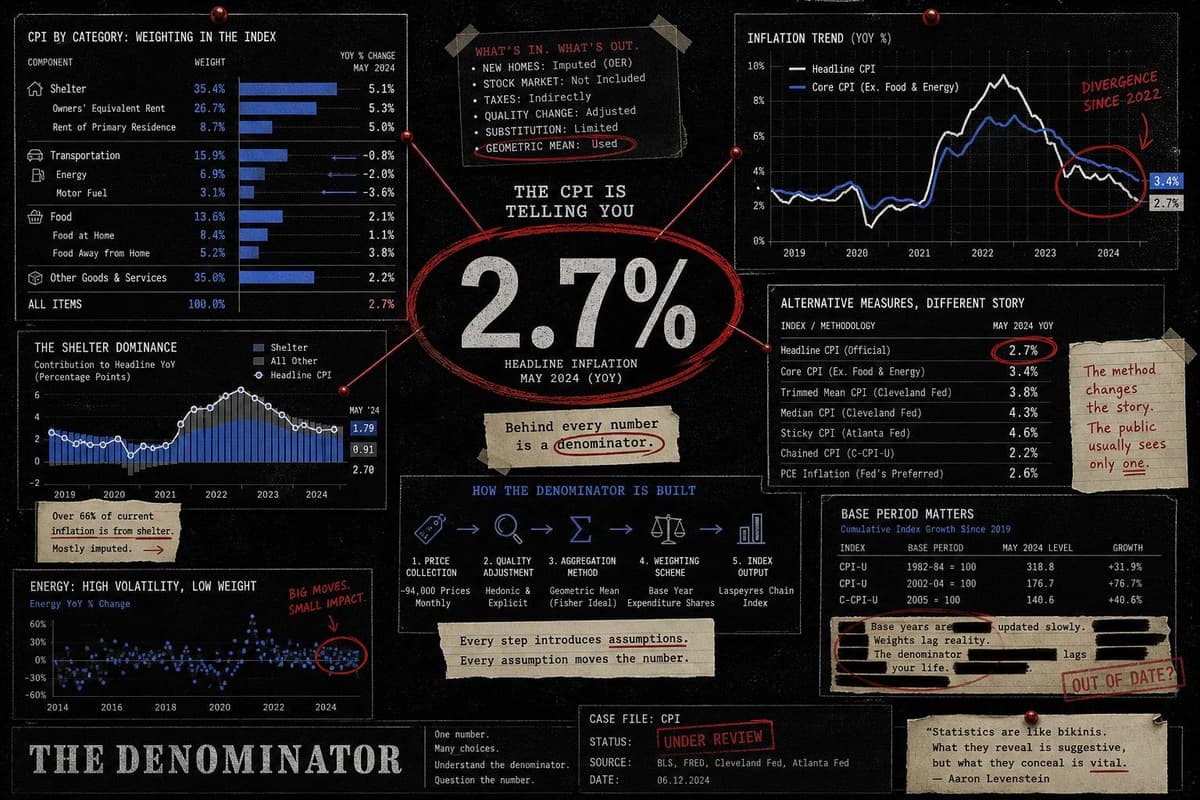Hero image for "The June CPI Number Is 2.7%. Here's What That Denominator Is Actually Measuring."
