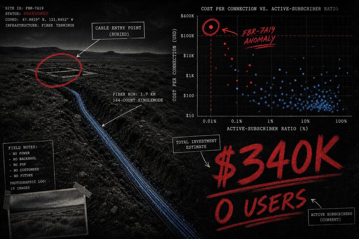 Hero image for "The FCC Is Paying $340,000 a Year to Wire Buildings Nobody Lives In. The Denominator Is the Problem."