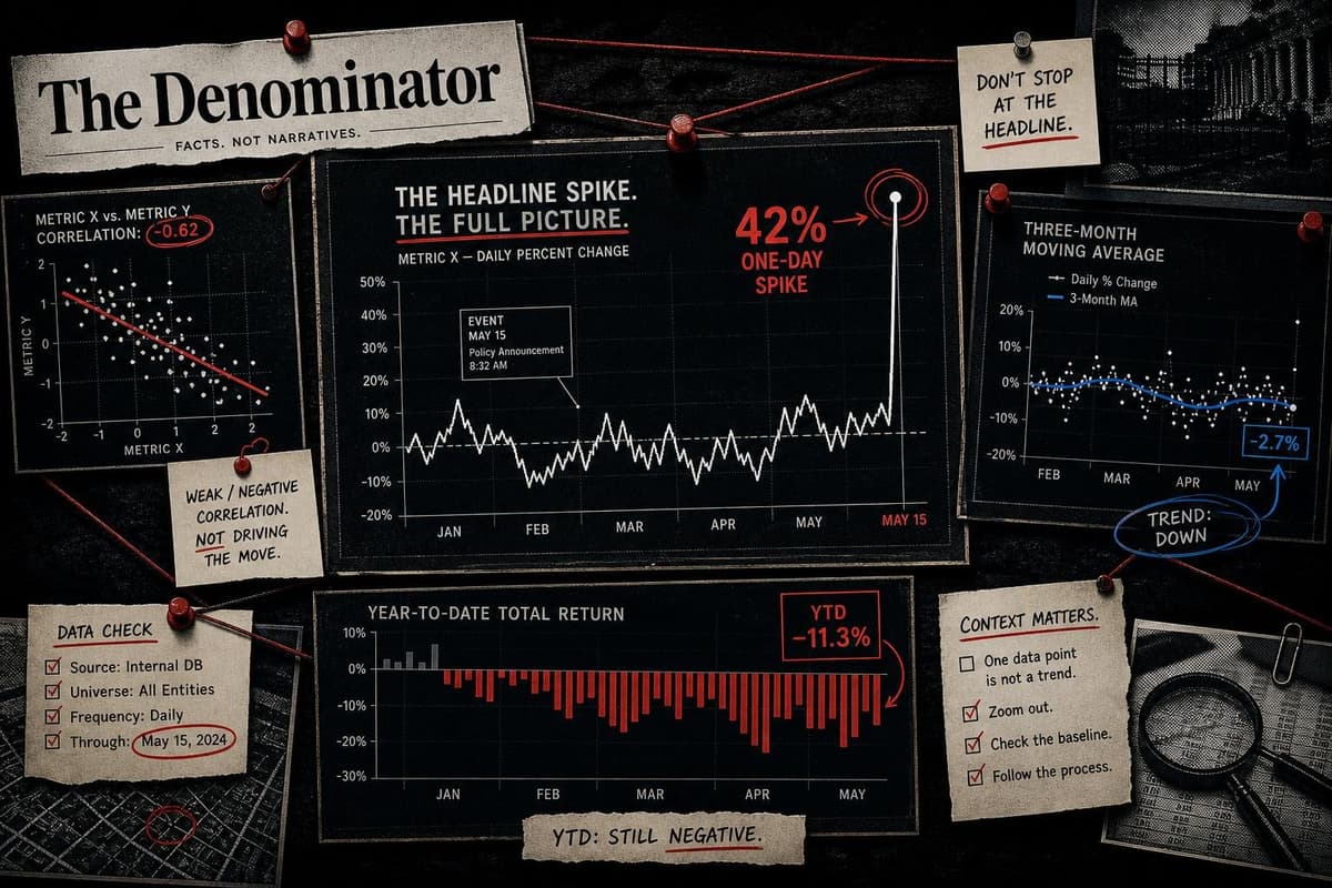 Hero image for "The May Trade Deficit Jumped 42%. The Year-to-Date Number Still Tells the Opposite Story."