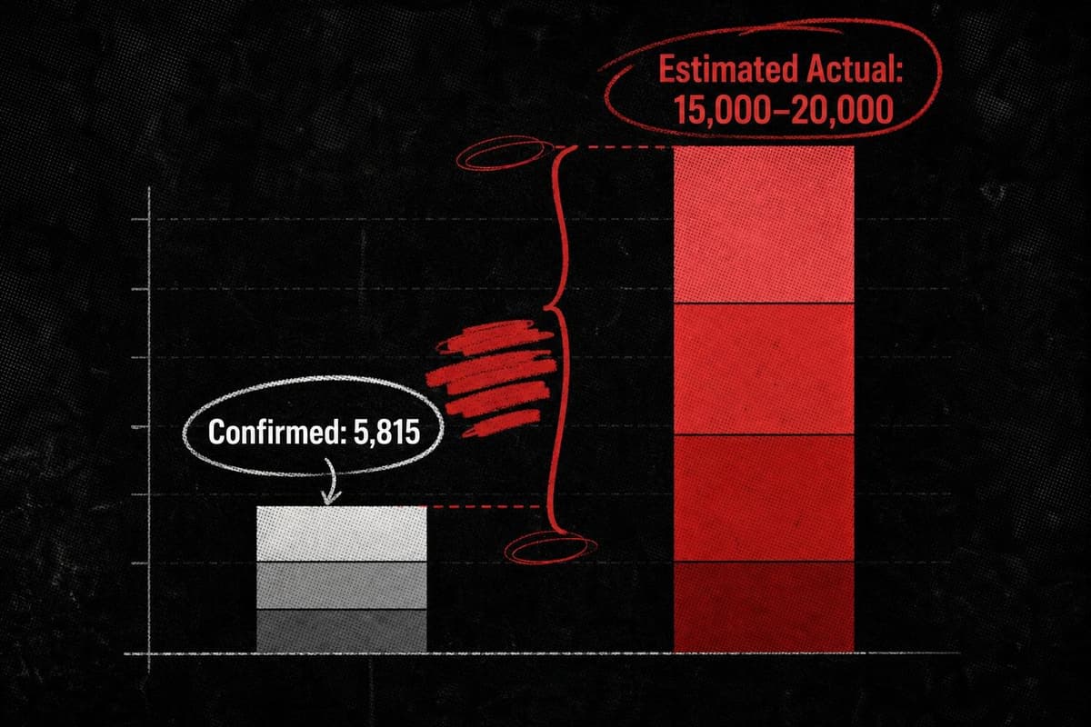 Hero image for "The Bundibugyo Case Count Is 5,815. The Real Number Is Probably Three to Four Times That."
