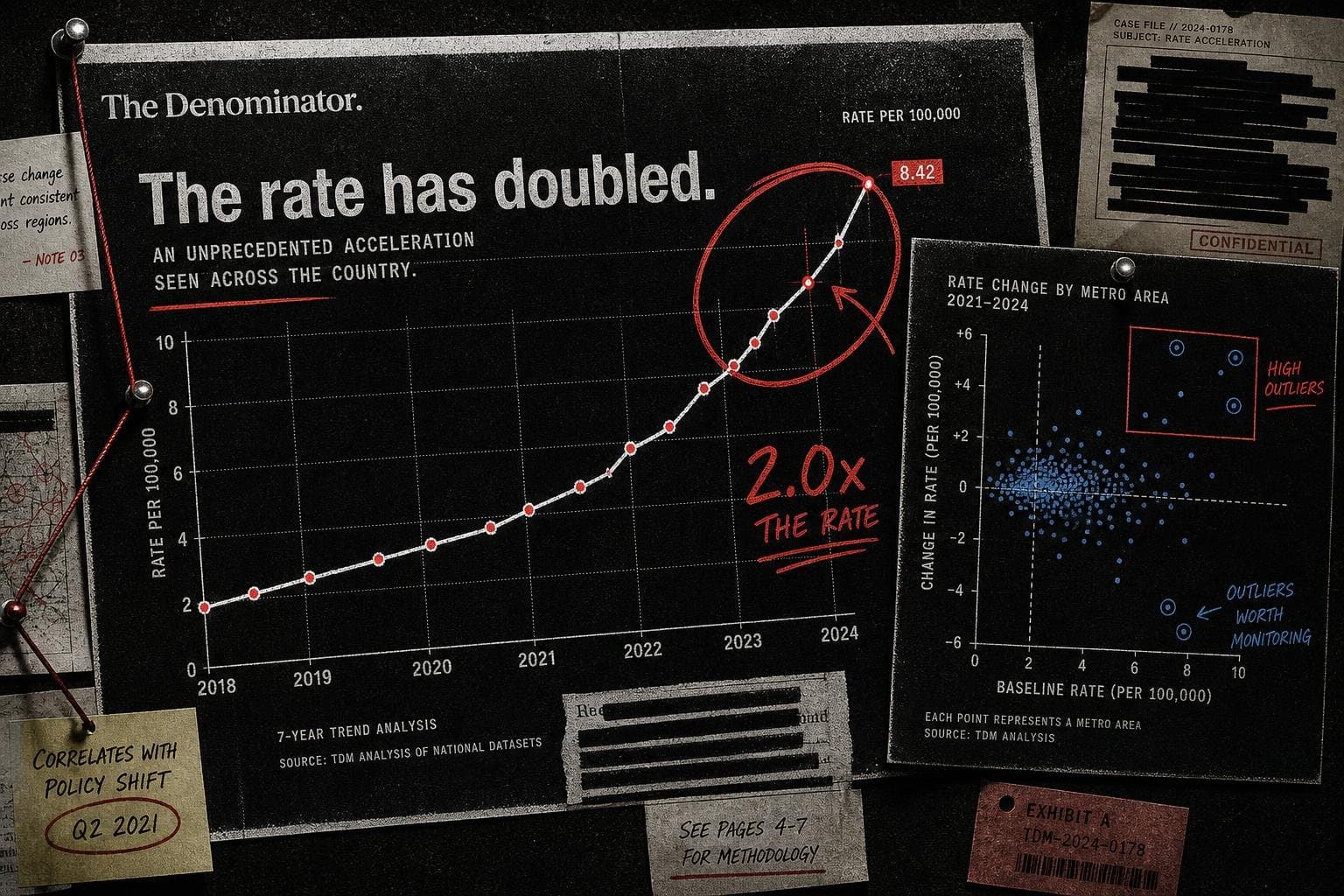Hero image for "The Ectopic Pregnancy Death Rate Nearly Doubled. The Denominator Makes It Worse."