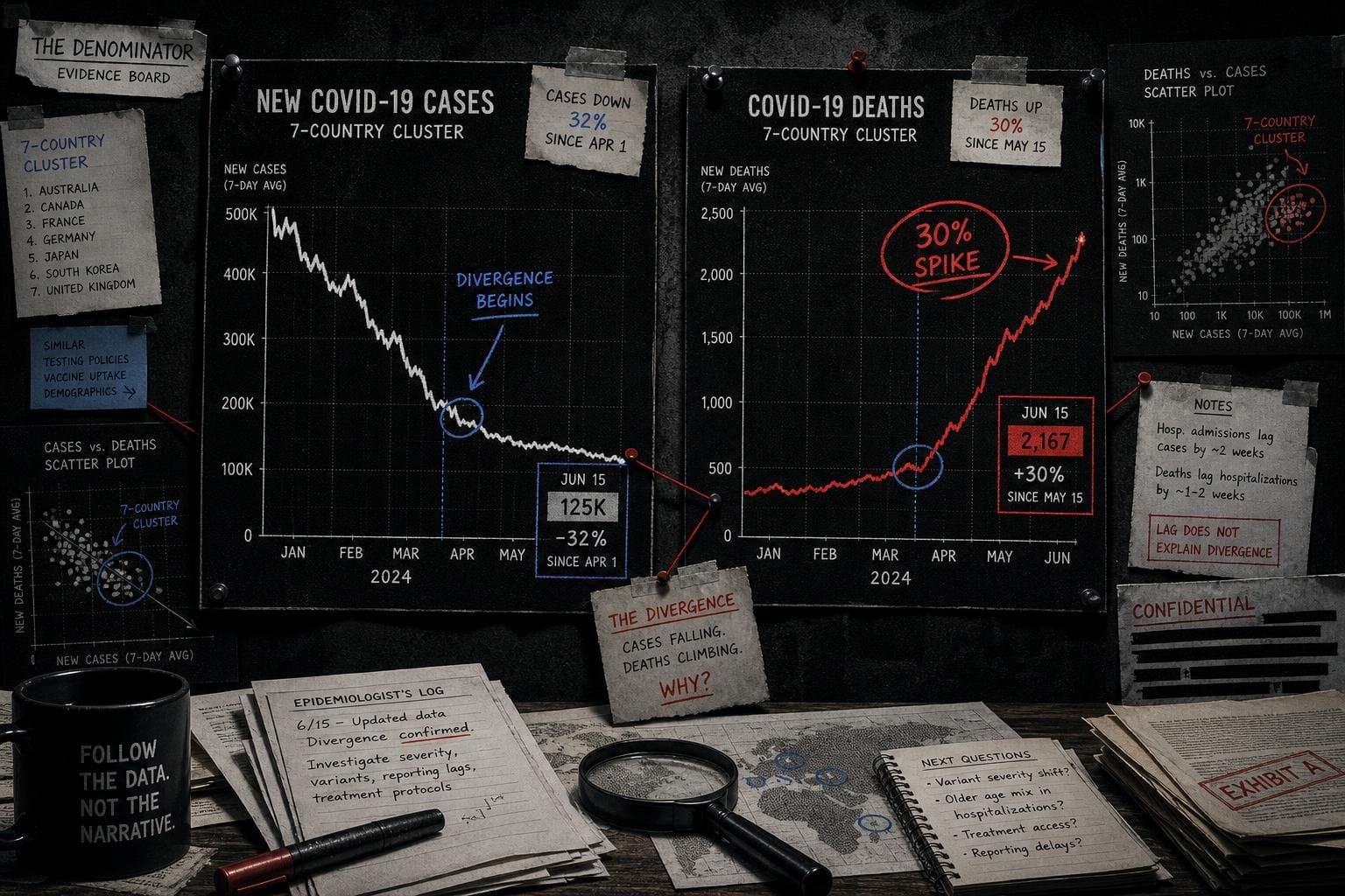 Hero image for "Cholera Deaths Rose 30% in 2025. Case Counts Fell. That Combination Is the Story."