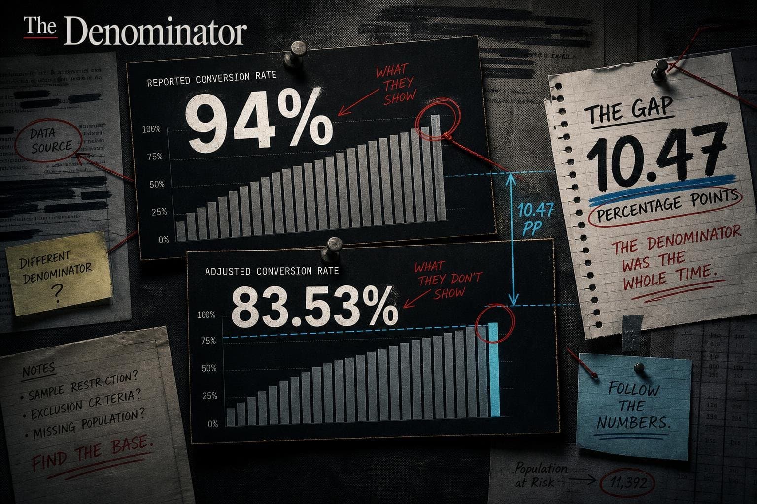 Hero image for "The VA Says It's 94% Accurate. The NHS Says a Data Platform Is Working. Neither Will Show You the Denominator."