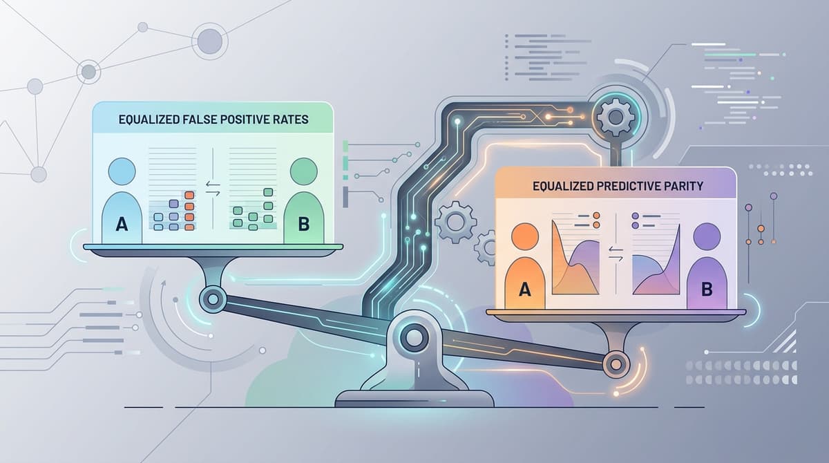 Editorial illustration for ""Fairness" in AI Doesn't Mean What You Think It Means"