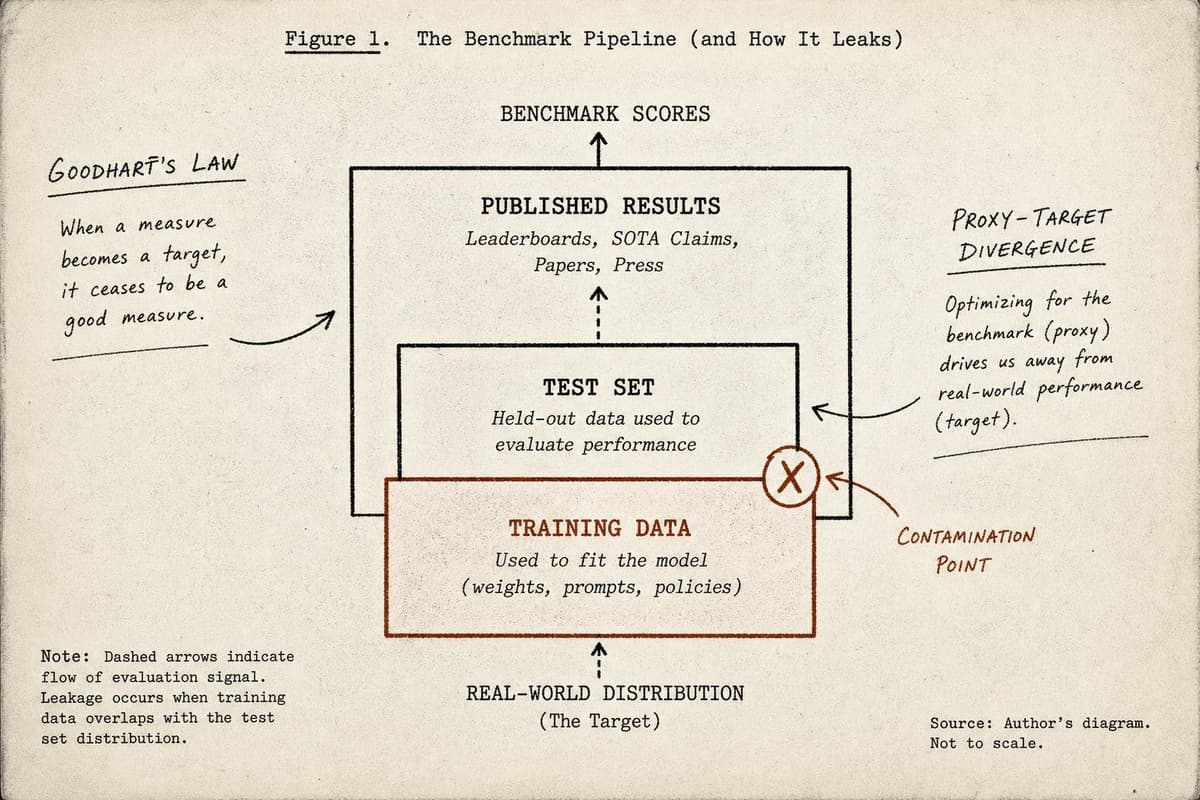 Hero image for "The Benchmark Is the Product: How AI Safety Scores Get Built to Impress"