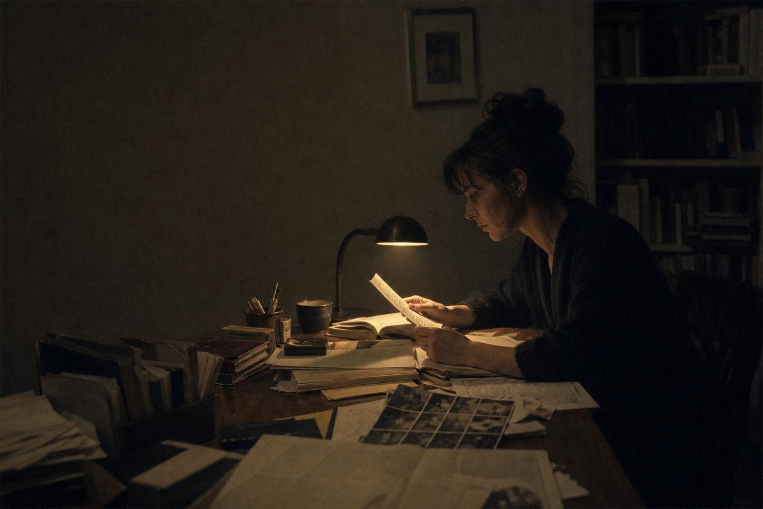 Hero image for "The Best Discovery of the Fall Isn't at Telluride — It's a Movie About a Woman Reading at a Desk"