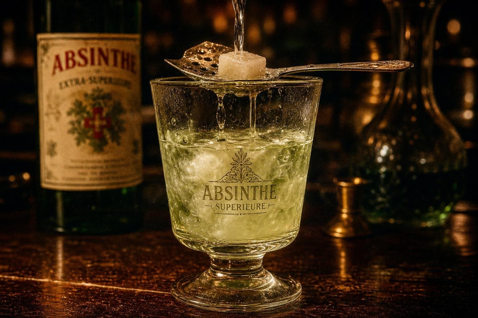 Hero image for "The Green Fairy Was Never Haunted. She Was Just Drunk."