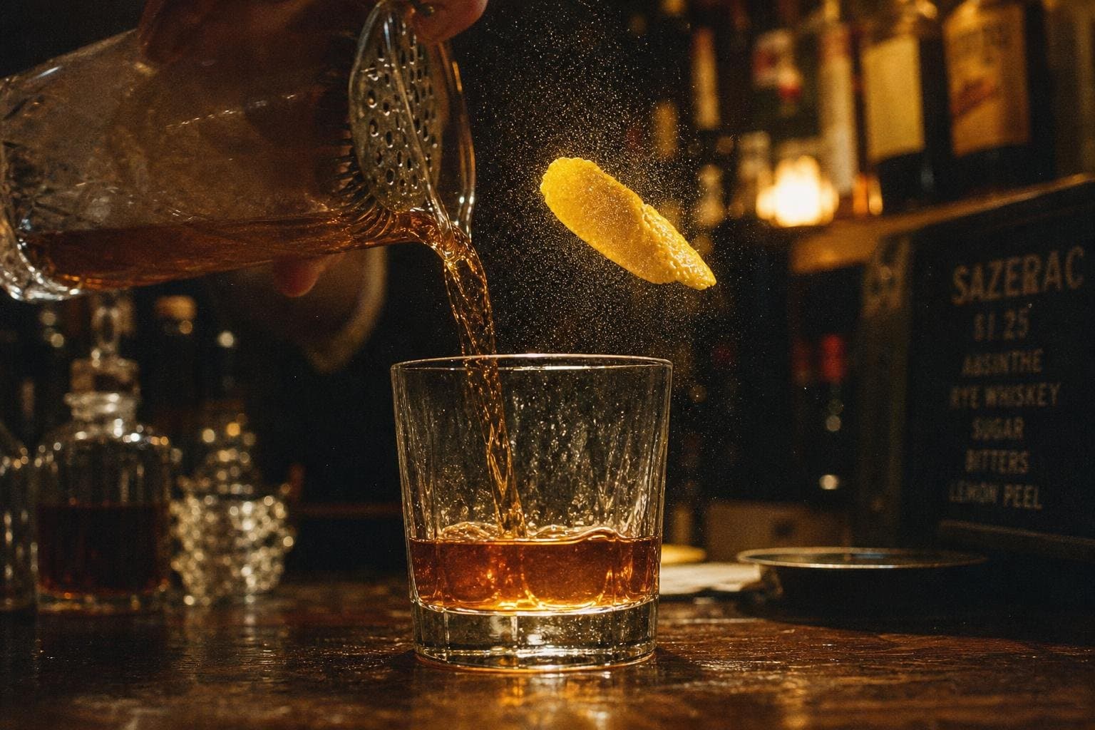 Hero image for "The Sazerac Didn't Set the Template. We Just Keep Telling Ourselves It Did."