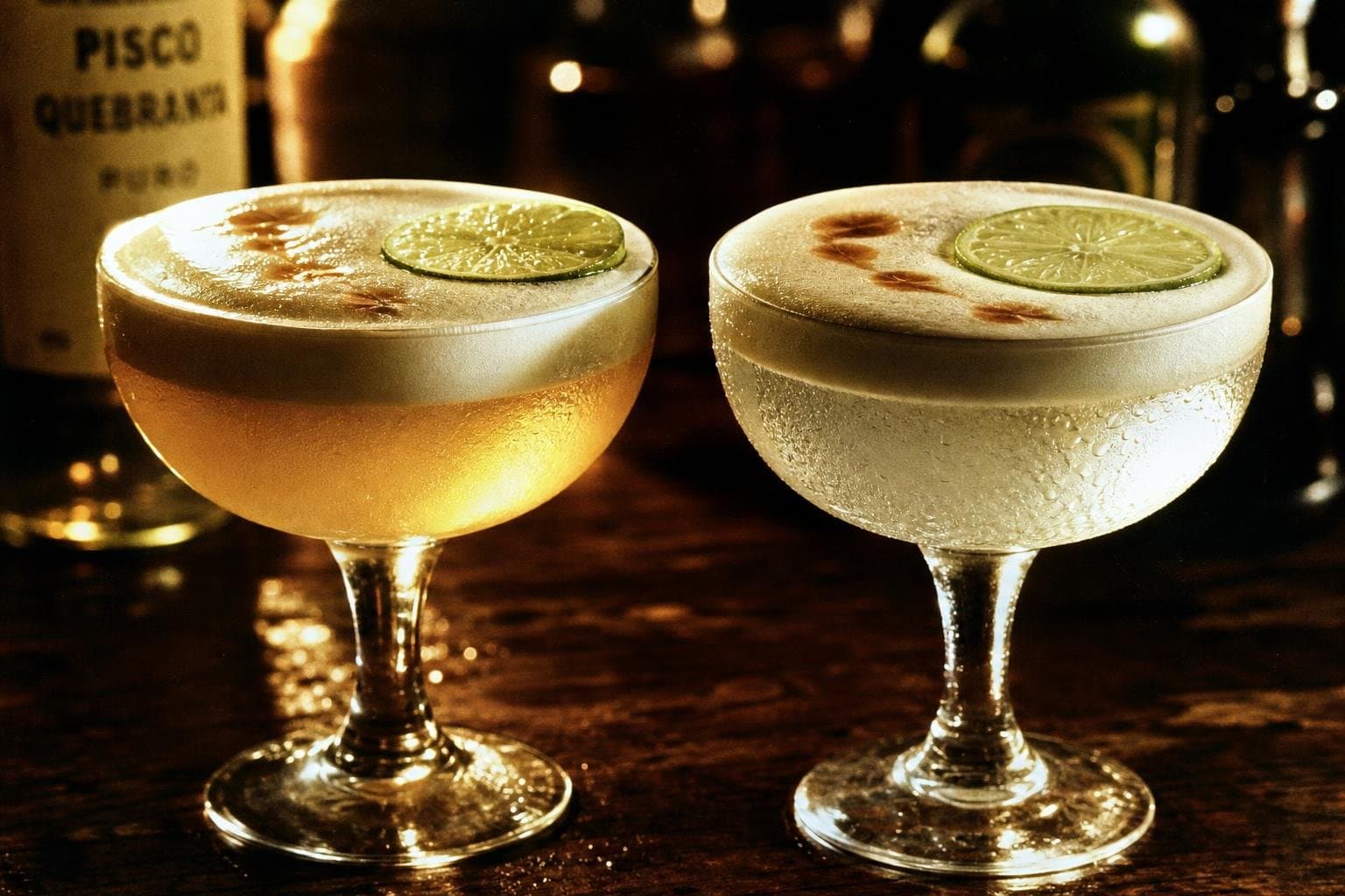 Hero image for "Pisco Isn't One Spirit Wearing Two Flags. It's Two Spirits Fighting Over One Name."