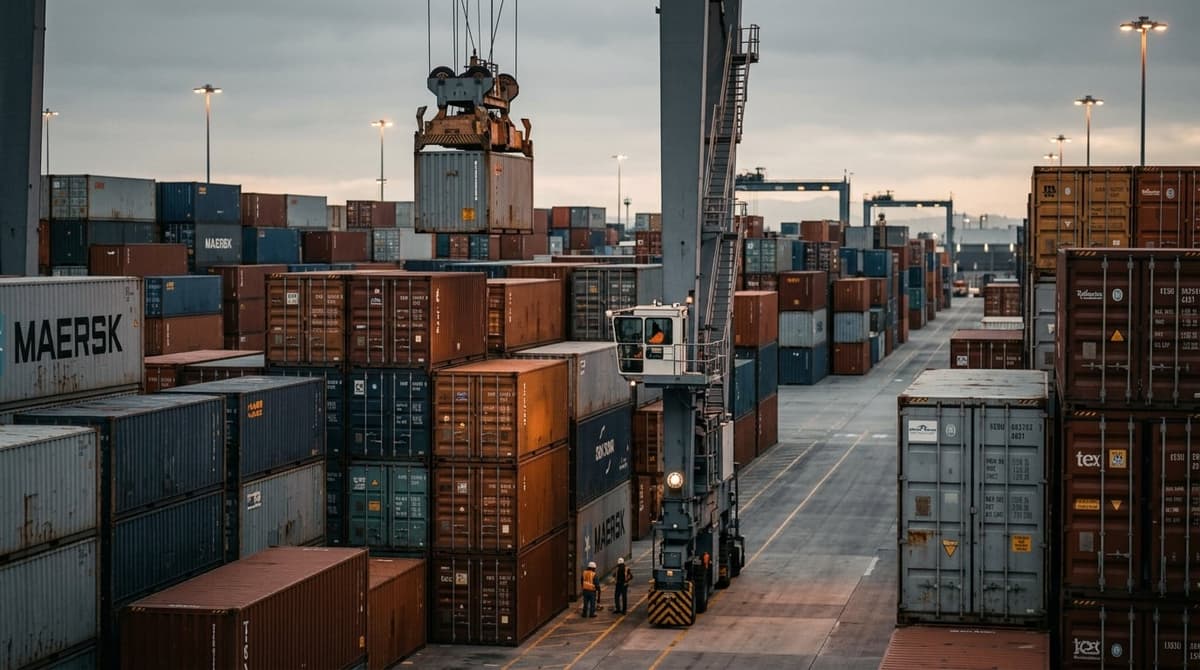 Hero image for "The West Coast Is Moving Record Cargo. That's Exactly When Labor Risk Bites Hardest."