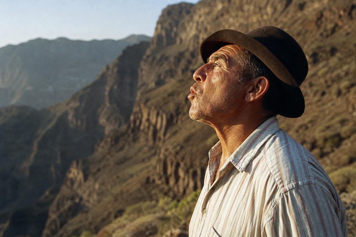 Hero image for "The Whistle That Carries Five Kilometers — and Everything Spanish Can Say"