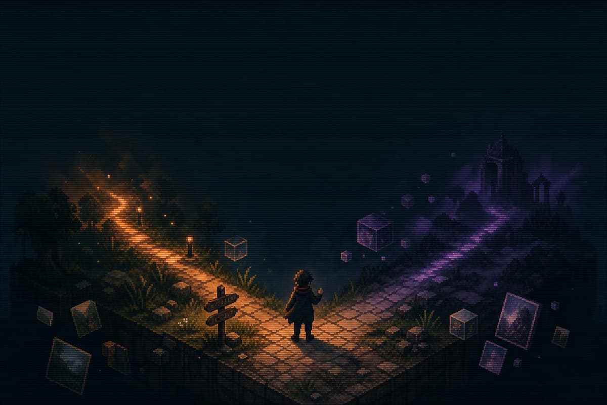 Hero image for "Narrative Indie Adventures Are Getting Weirder About What "Choice" Actually Means"