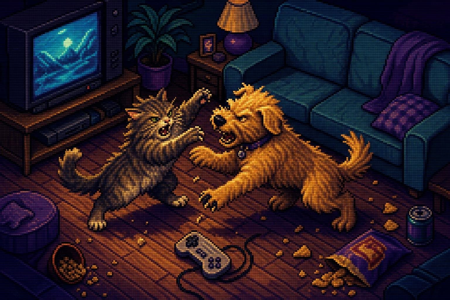 Hero image for "Chaotic Local Co-op Still Has One King, and the Itch.io Scene Hasn't Dethroned It"