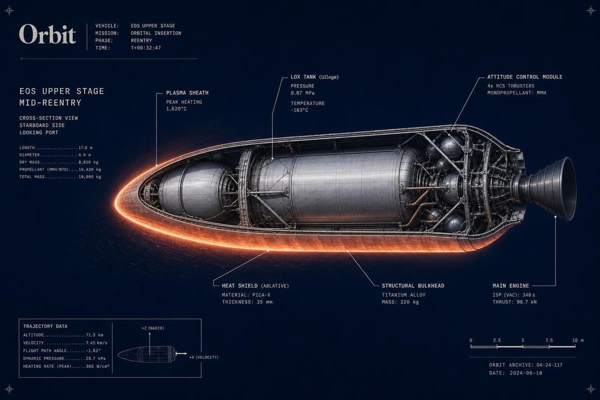 Hero image for "Starship's Hardest Problem Isn't the Engines — It's Getting Home"