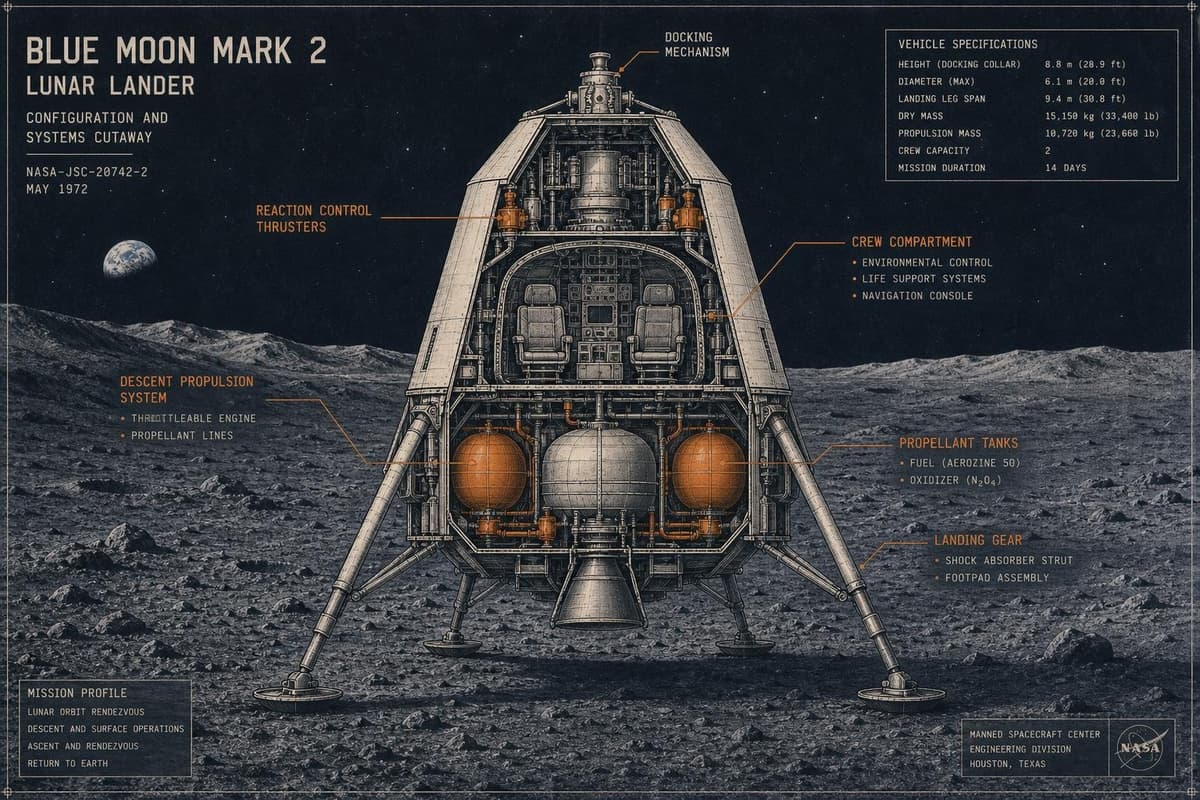 Hero image for "Artemis 3 Has a Lander. Whether It's Ready in Time Is a Different Question."