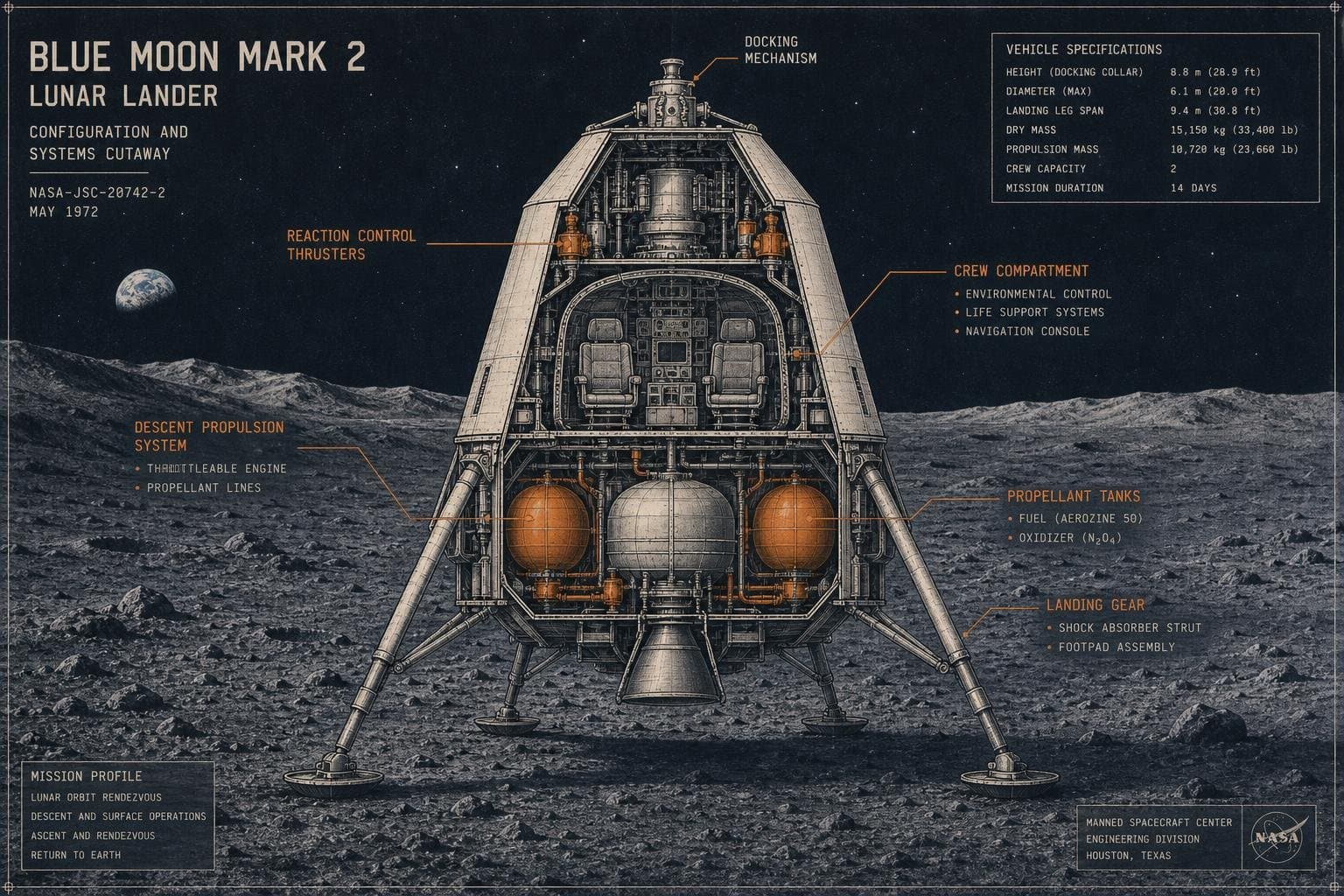 Hero image for "Artemis 3 Has a Lander. Whether It's Ready in Time Is a Different Question."