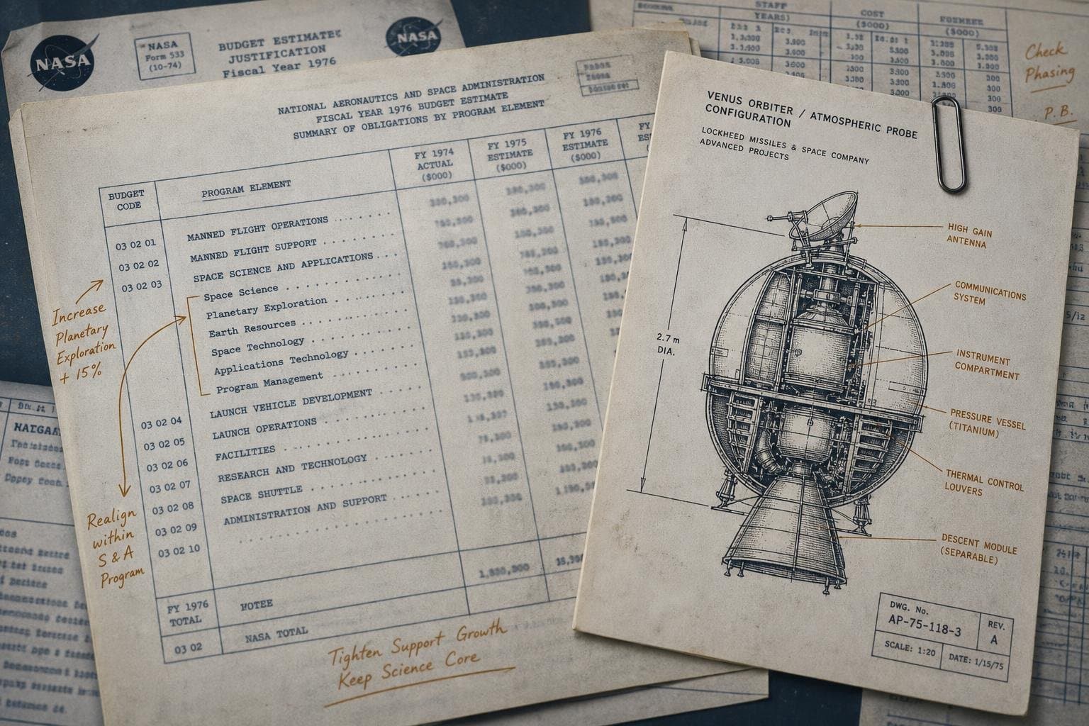 Hero image for "NASA's Venus Missions Dodged the Axe. That Tells You More About Budget Politics Than Any Line Item Does."