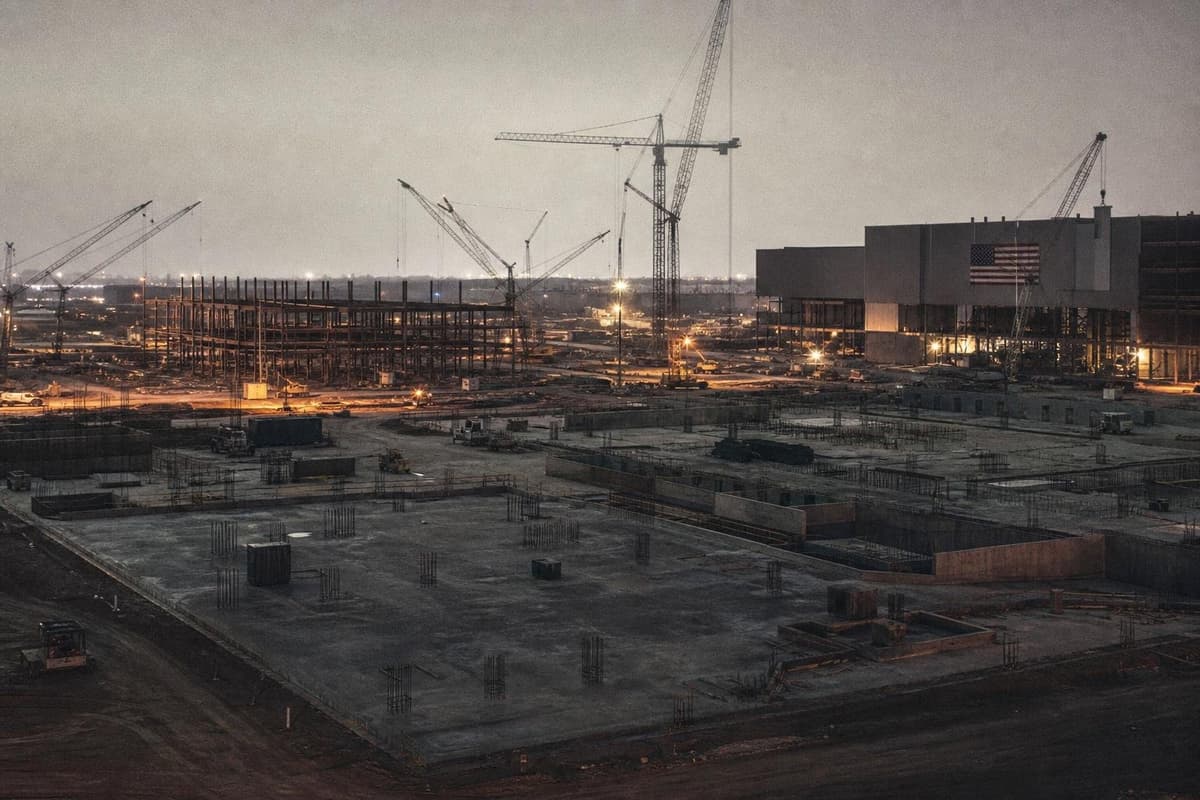 Hero image for "$265 Billion Is a Pledge. Twelve Fabs Is a Construction Schedule. Those Are Different Things."