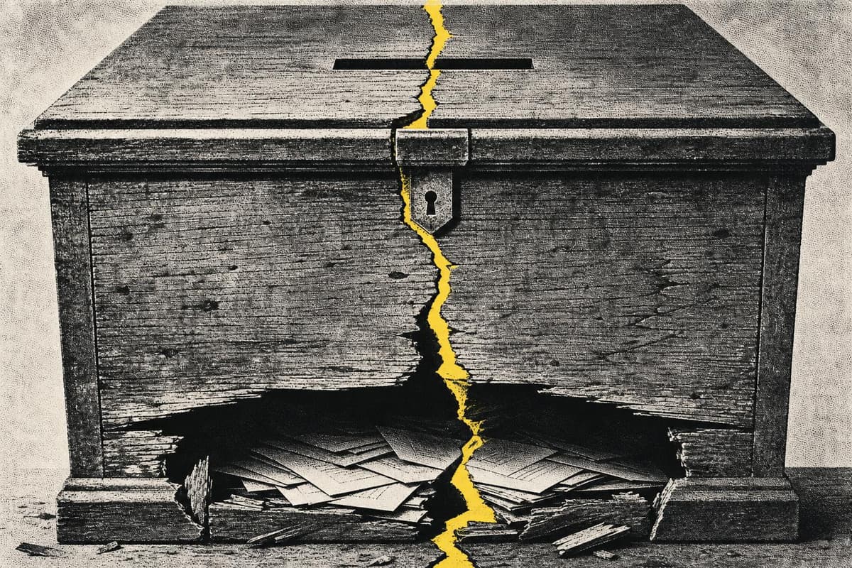 Hero image for "The Ukraine Aid Vote Is Being Sold as a Triumph of Democracy. Look Closer."