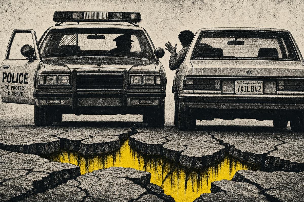 Hero image for "The ICE Traffic Stop Flip-Flop Reveals the Real Problem With Mass Deportation Math"