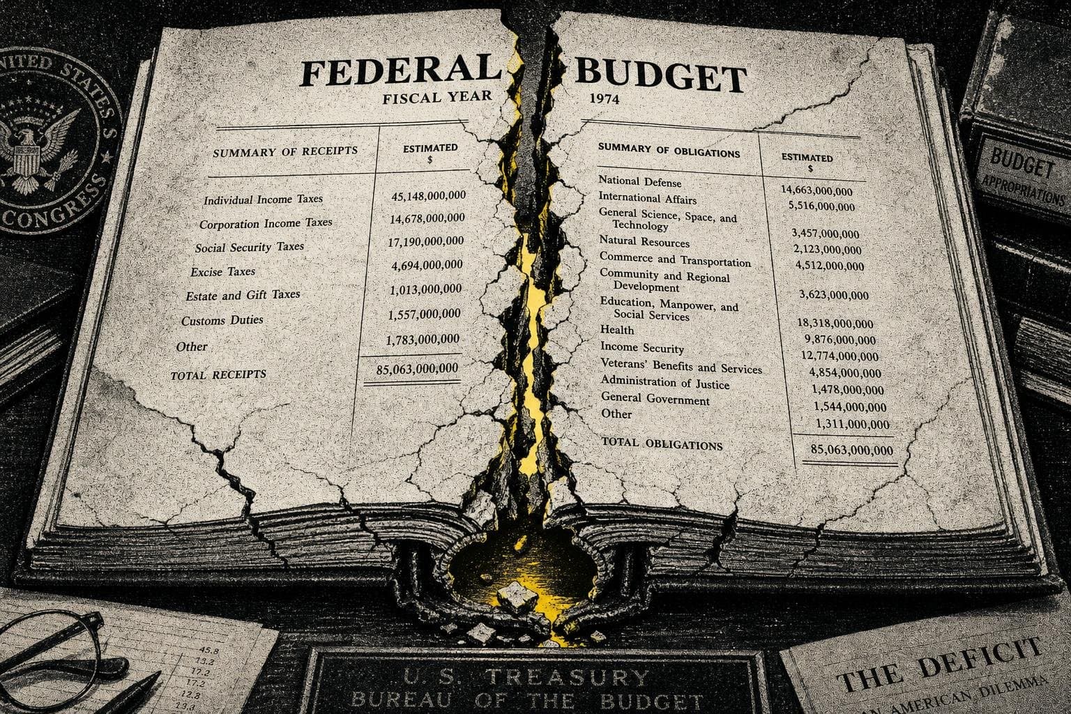 Hero image for "The Deficit Story Everyone's Blaming on Trump Alone Has Older Fingerprints"