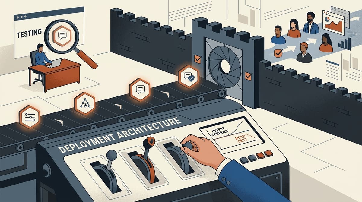Editorial illustration for "Prompt Regression Is a Deployment Problem, Not a Testing Problem"