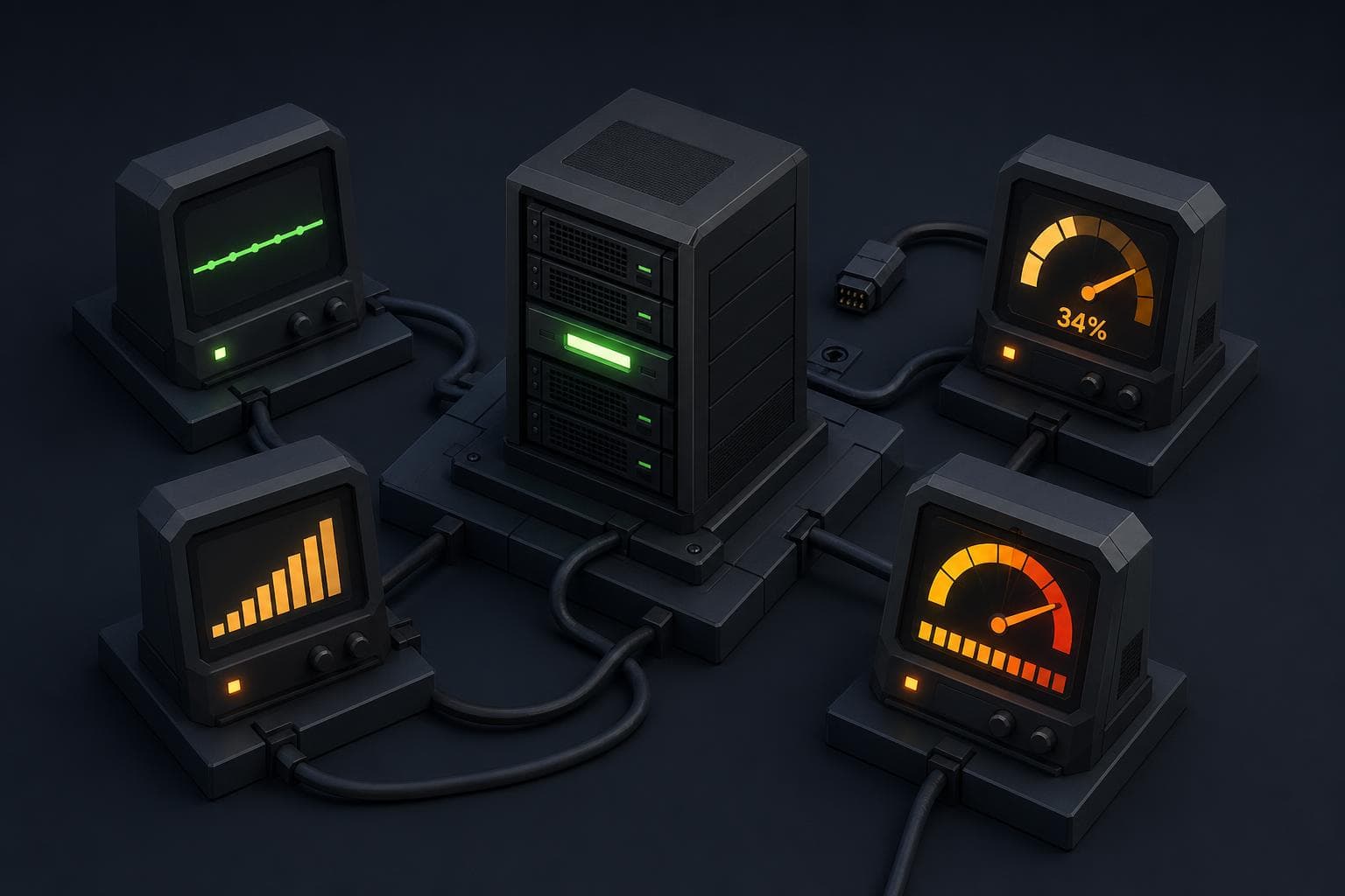 Hero image for "Your Dashboards Are Green. Your AI Is Producing Garbage."