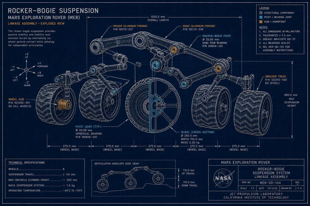 Hero image for "Wheels Beat Legs on Mars — But Not for the Reason You'd Expect"
