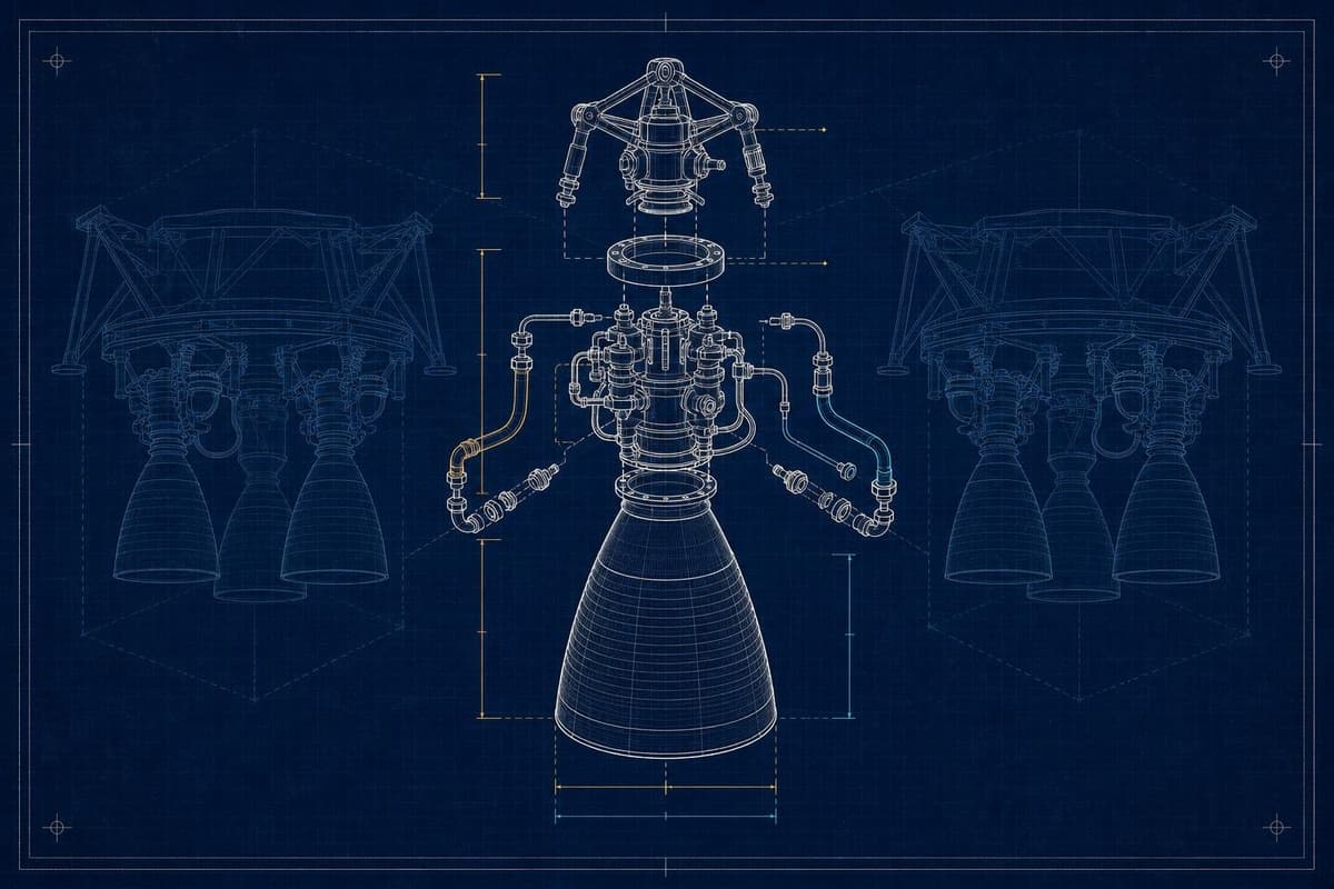 Hero image for "The Single-Engine Bet: Why NASA's Artemis Lander Trades Redundancy for Simplicity"