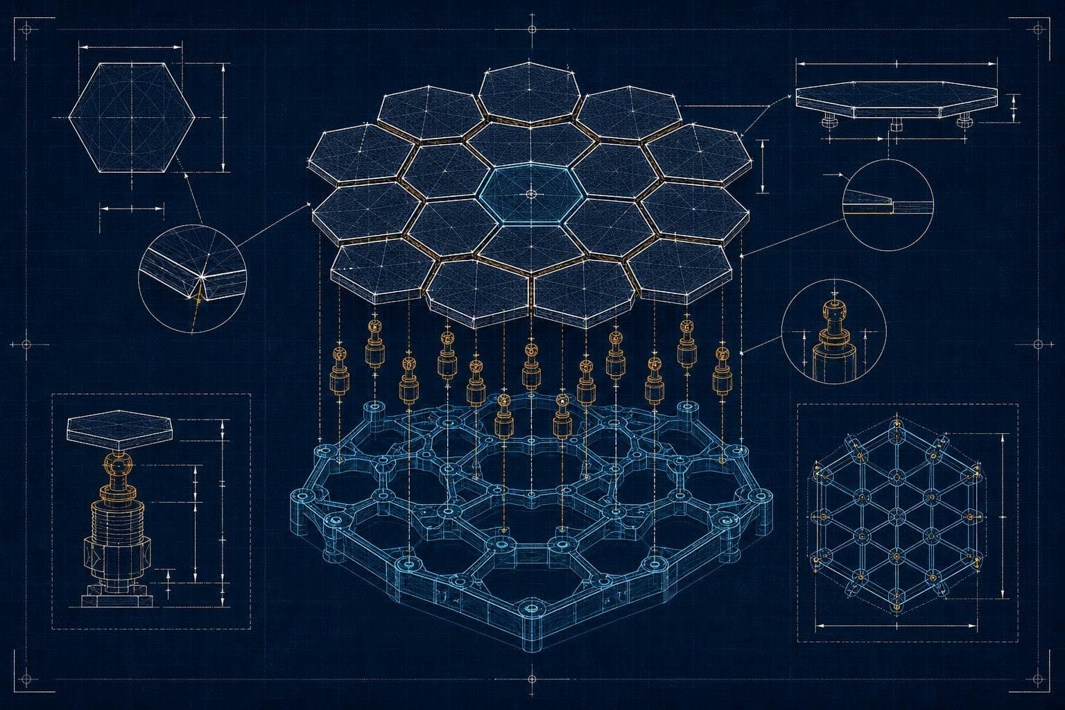 Hero image for "Webb's Mirror Is 18 Pieces Because Physics Wouldn't Allow One"