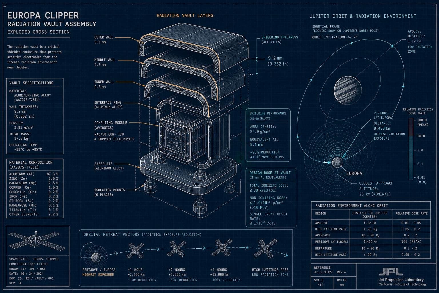 Hero image for "Europa Clipper's Vault Isn't a Room — It's a Second Line of Defense"