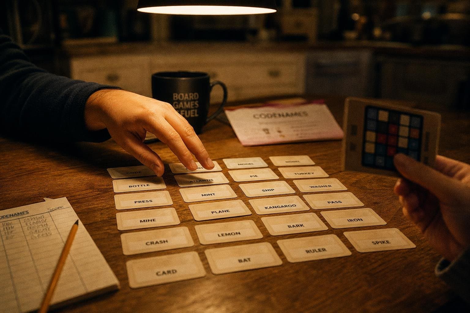 Hero image for "Codenames: Duet Is a Great Two-Player Game. It's Not a Family Game."